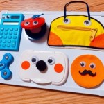 【SNSで話題】赤ちゃんに人気のおもちゃセンサリーボードを手作り！part2