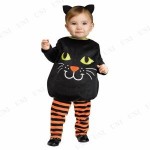 絶対着せたい！可愛すぎる赤ちゃん向けハロウィン仮装★黒猫の衣装を手作りしてみよう！