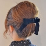 七五三で着物を着る親におすすめのミディアムヘアアレンジを自分でしてみよう！